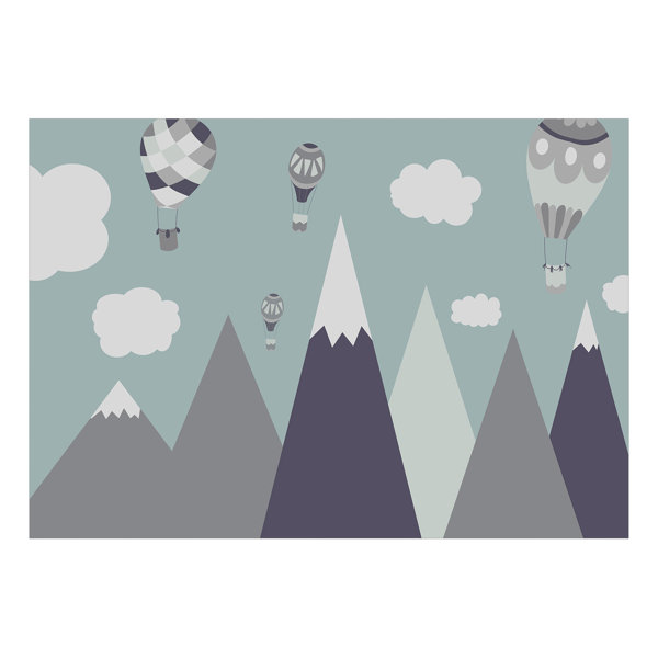 East Urban Home Altynay Peel & Stick Wall Mural | Wayfair